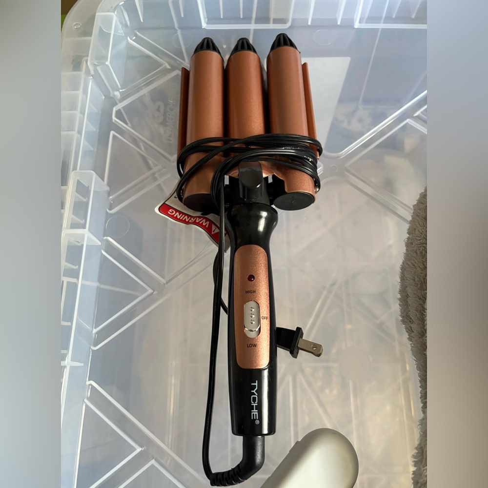 Tyche Copper and Black Hair Styling Tool